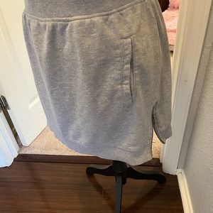 FABLETICS XL short heather gray skirt